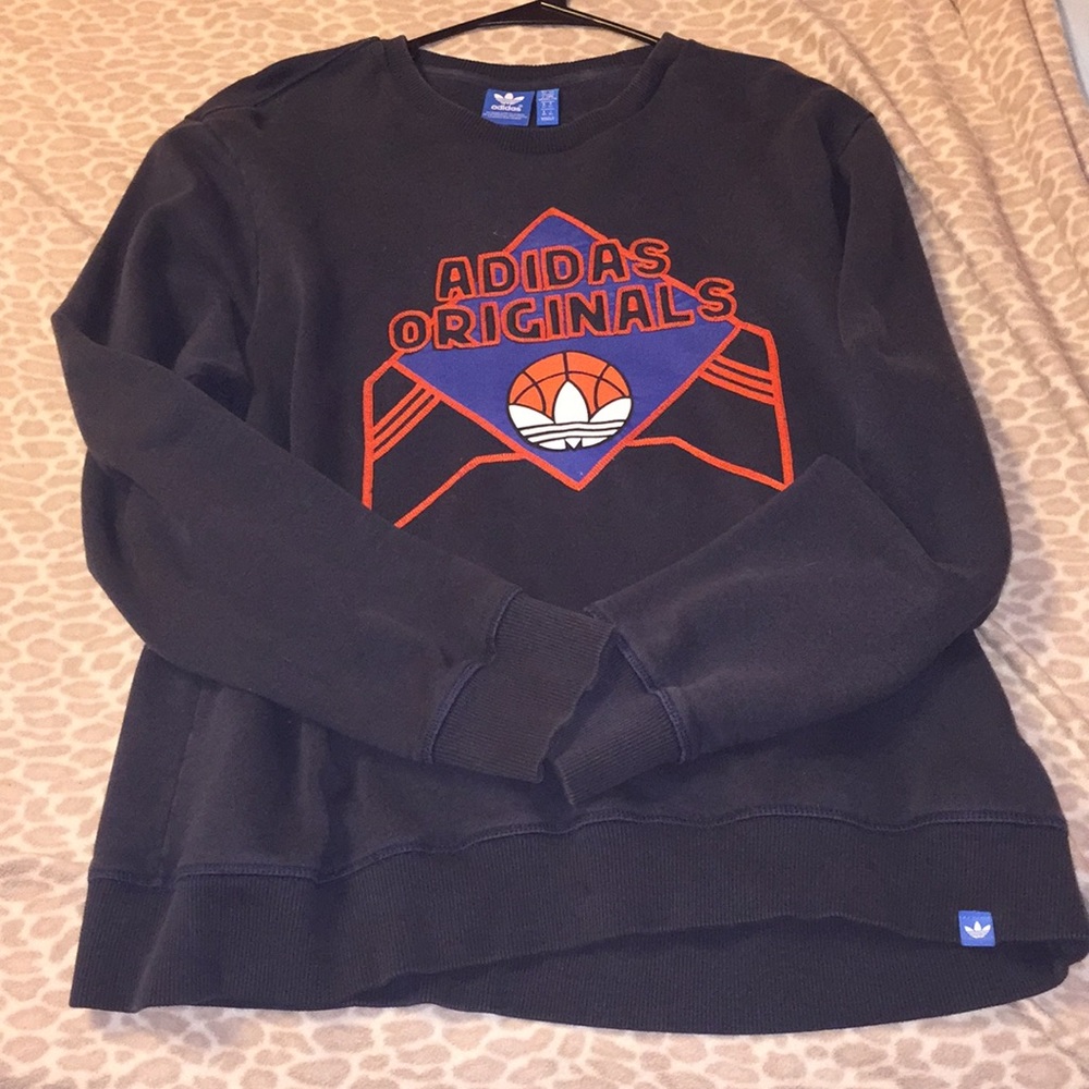 Old style adidas basketball hoodie